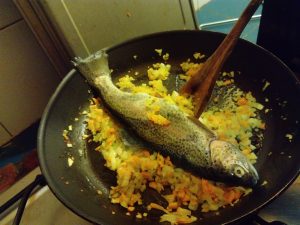 ちょっと野菜をミックスします